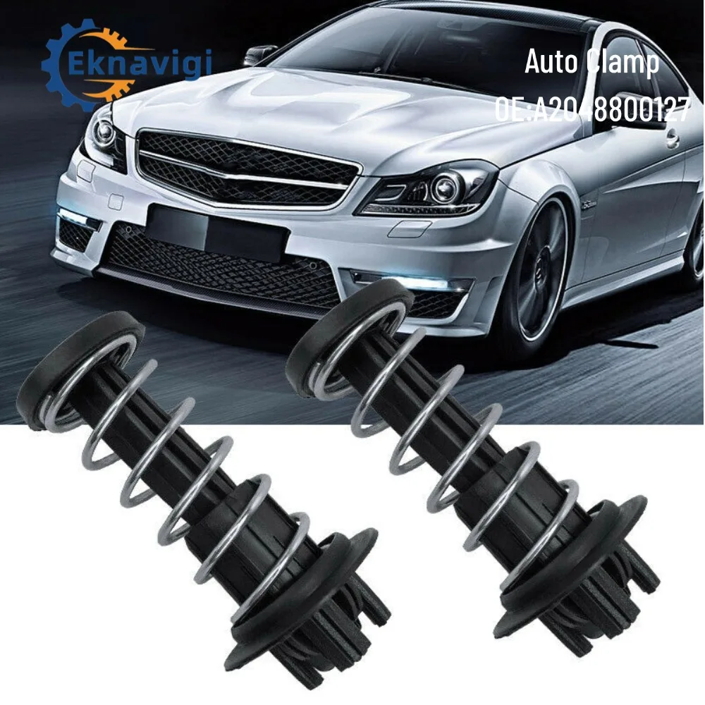 

2 Pcs Hood Catch Spring Safety For Mercedes W204 W212 X204 C300 C350 E550 GLK350