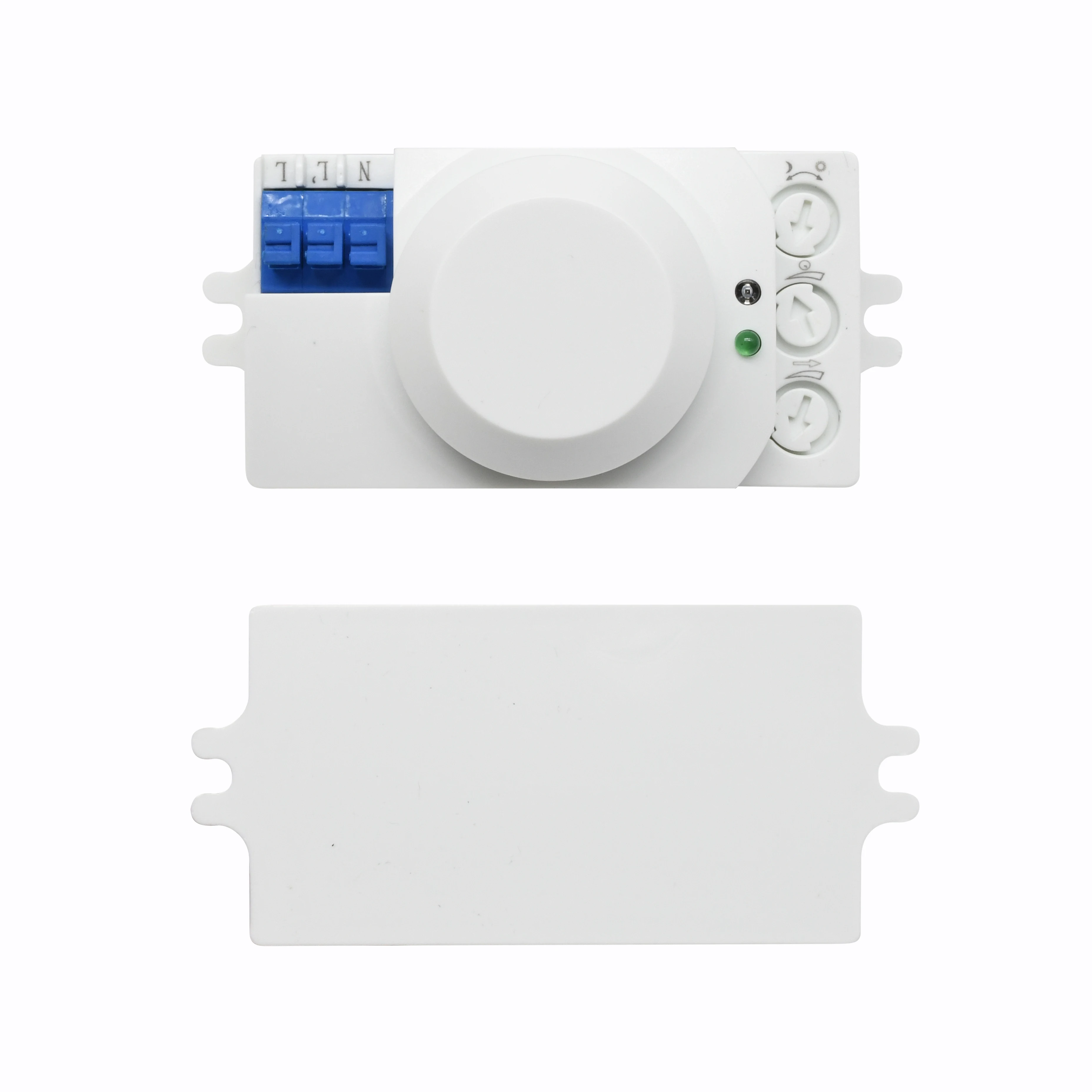 AC220-240V 5.8GHz Microwave Radar Sensor Switch Multi-Adjustment Body Motion Detector High Sensitivity LED Light Sensor Switch