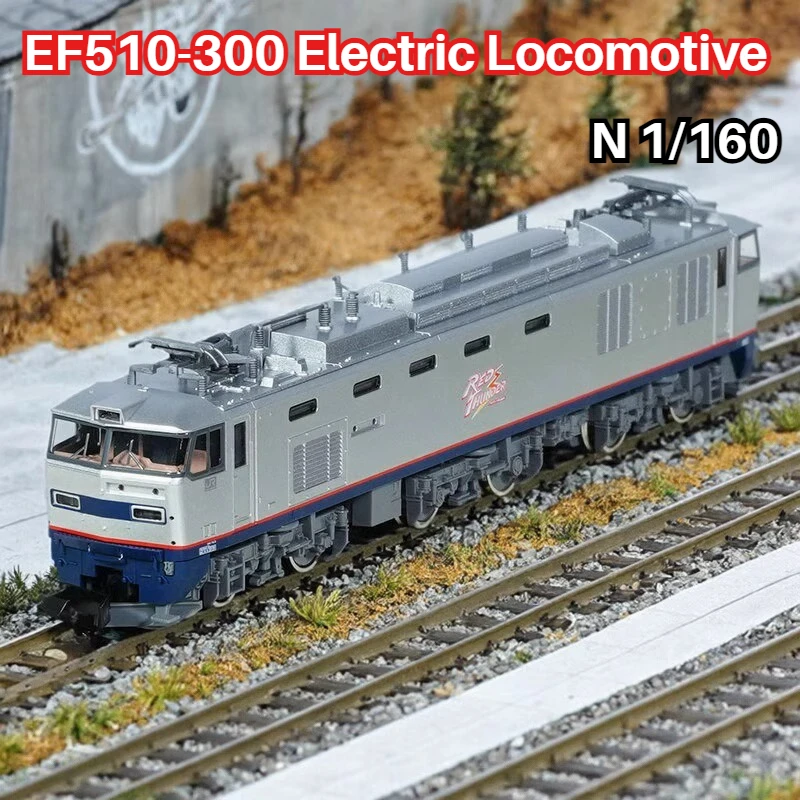 

TOMIX N-type 1/160 Toy Train EF510-300 Electric Locomotive 7195 Silver Paint Train Model Collection Ornaments Boy Toy Gift