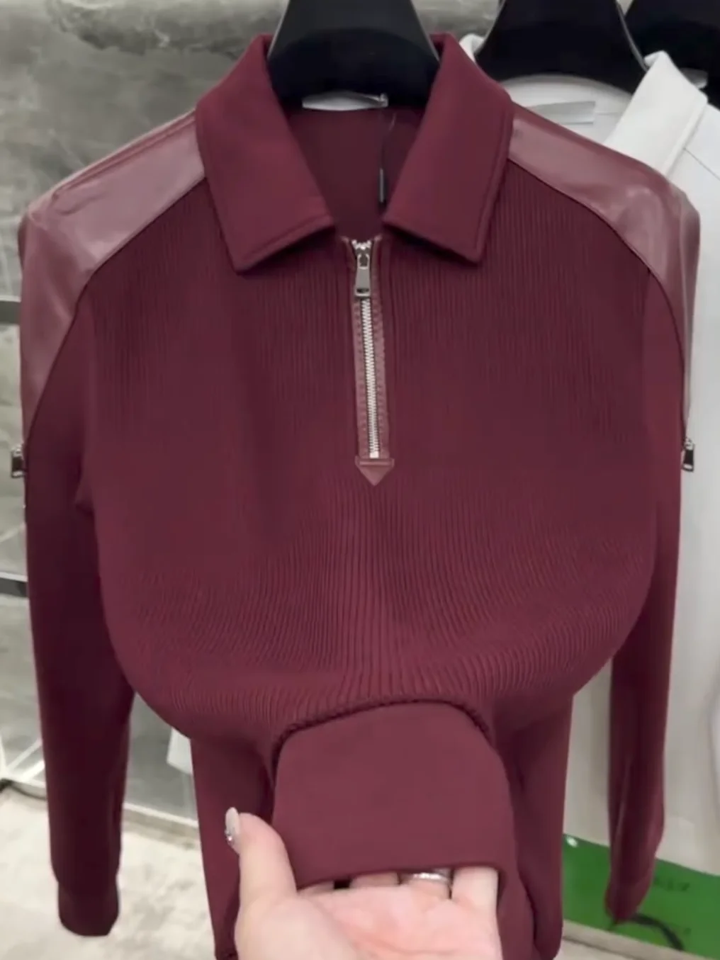 

Men's Faionable Casual Hoodie T-irt f Zipper Turn-down Collar All-match Autumn Winter New Sle Cool Advanced Feeling