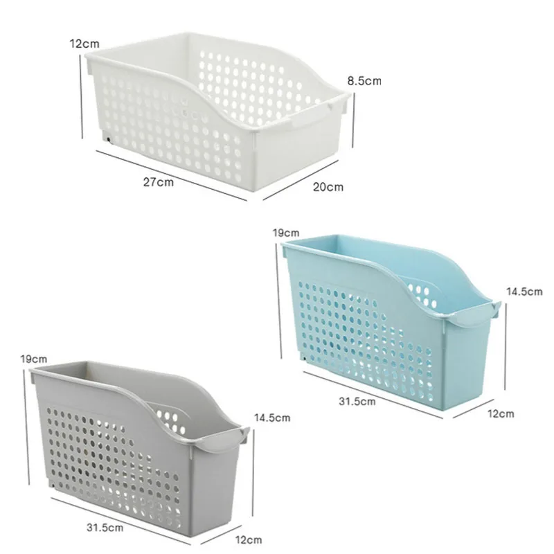 Household Kitchen Recycling Basket Refrigerator Flavoring Bottle Sorting Box Vegetable Container Bathroom Clutter Container 1PCS