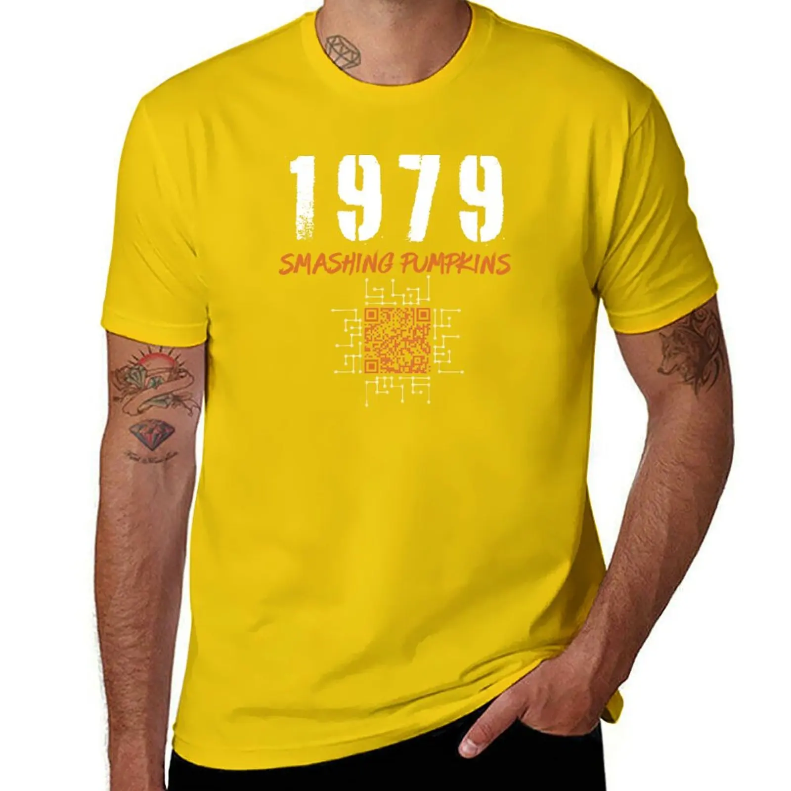 1979 Smashing Pumpkins T-Shirt oversizeds Short sleeve tee t