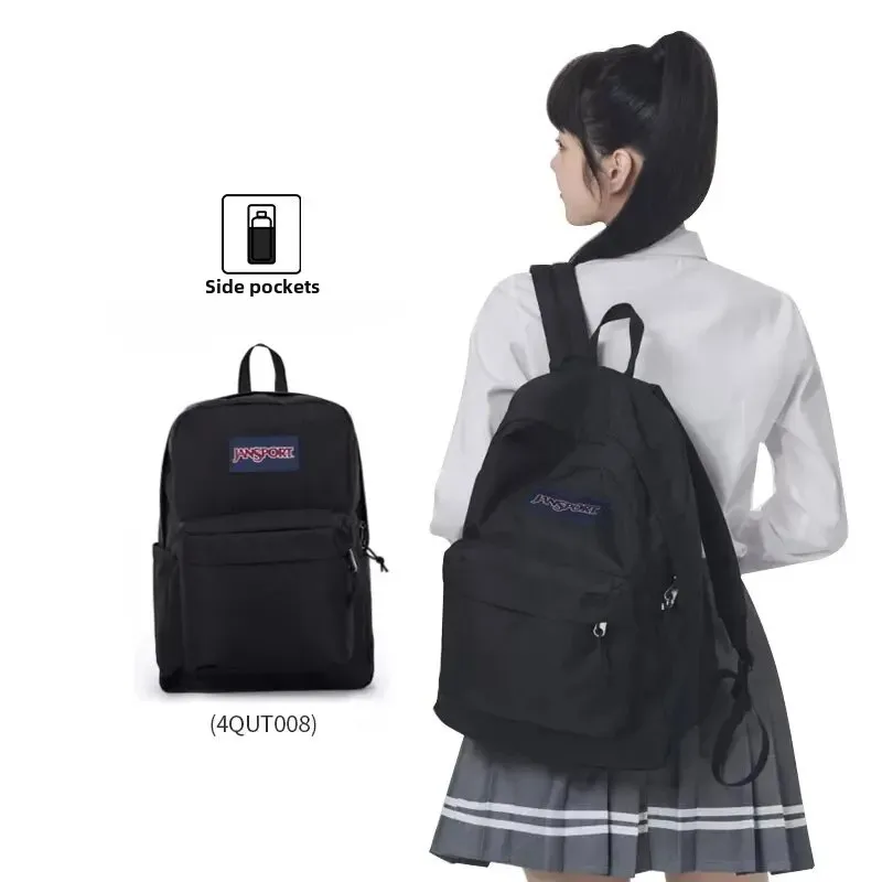 Jansport Jieber High School College Student Backpack Men's Laptop Bag Women's Travel Double Shoulder Bag Cross-Border