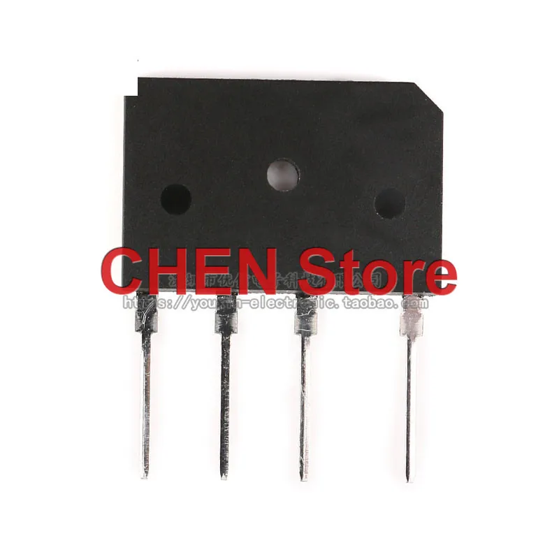 10pcs Original KBJ1510 15A/1000V flat bridge rectifier bridge stack single-phase silicon bridge rectifier