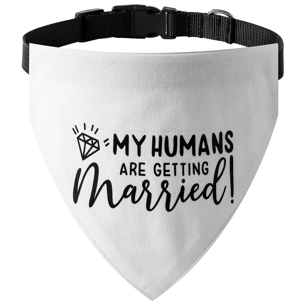 Sucado Hunde- und Katzen-Hochzeitskostüm-Halsband, Geeignet für Partys, Verstellbares Hunde-Bandana mit Schnellverschluss und D-Ring – Detail 16