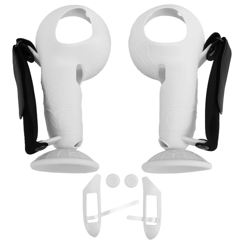 

Upright Silicone Grip Controller Case For Meta Quest 3S Comfortable Convenient Replacement Battery B