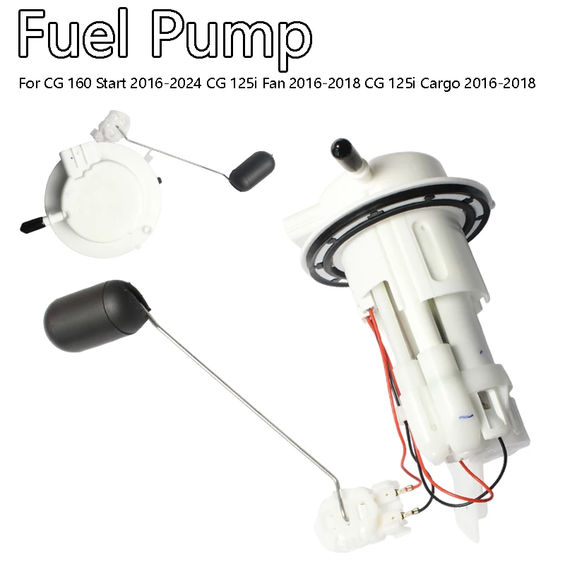 Complete Fuel Pump Assembly With Level Sender For CG 160 Start 16-24 CG 125i Fan Cargo 16-18 16700-KWG-E01 Engine Part