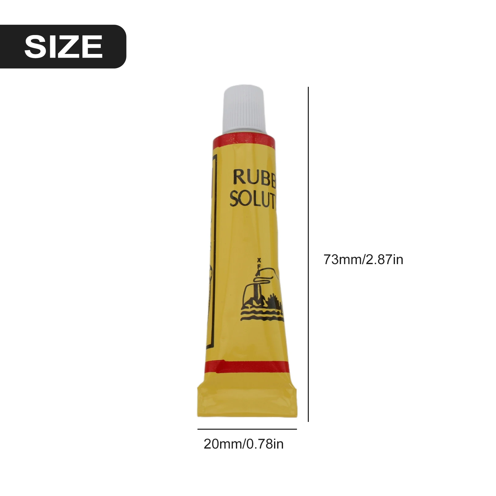 5Pcs Tire Repair Glue For Motorcycle Tires Tube Patching Glue Puncture Repair Tools Bike Tire Patching Repair Glues