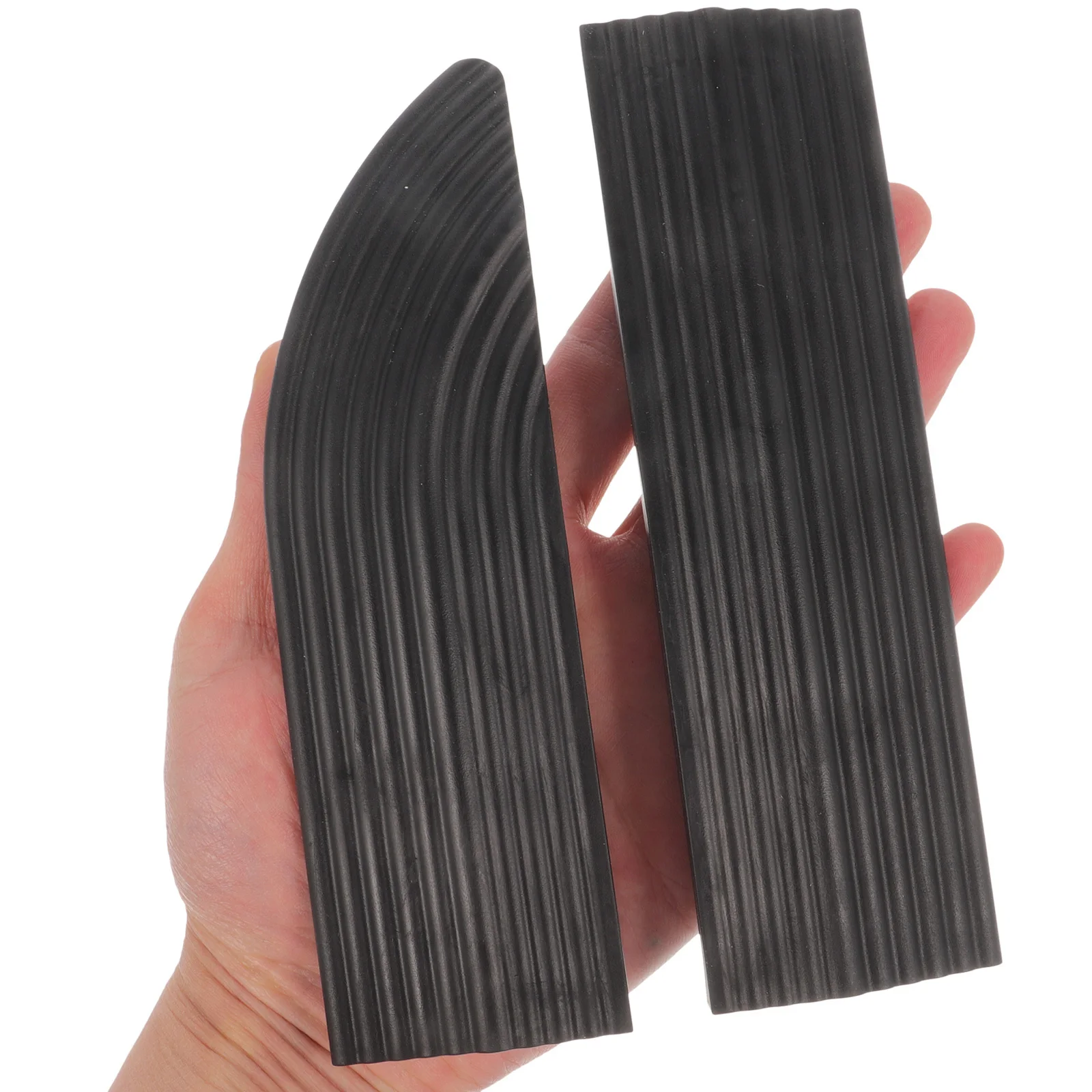 

4Pcs Rubber Threshold Ramp Non-Slip High Traction Surface for Doorway Steps Entry Ramp Home Slope Ramps for Sweeping Robot