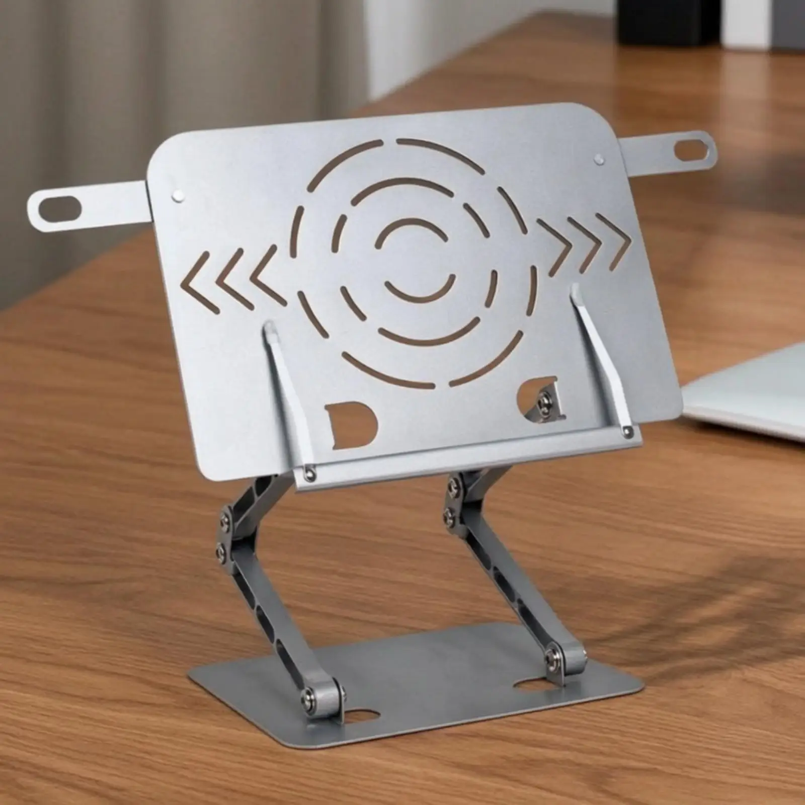 Book Stand with Page Clips Ergonomic Metal Textbook Stand Stable for Students