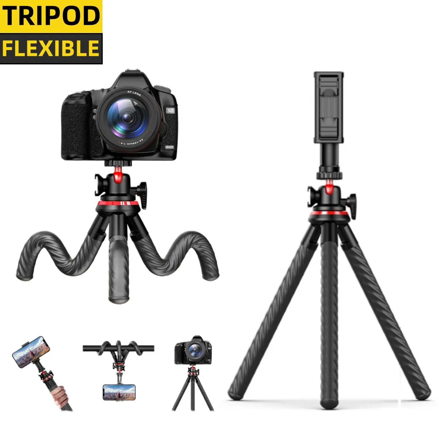 Flexible Selfie Sti… - image