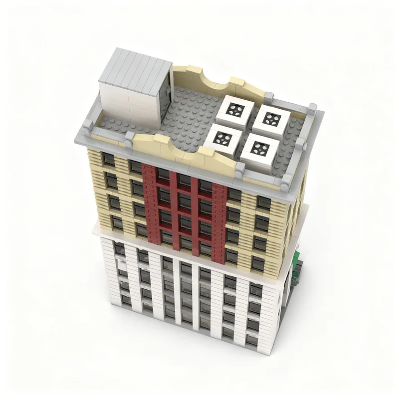 2596pcs MOC Probe S New York Apartment Modular Model Building Blocks Toy Construction Christmas Gift Idea Assemble Creative Kids