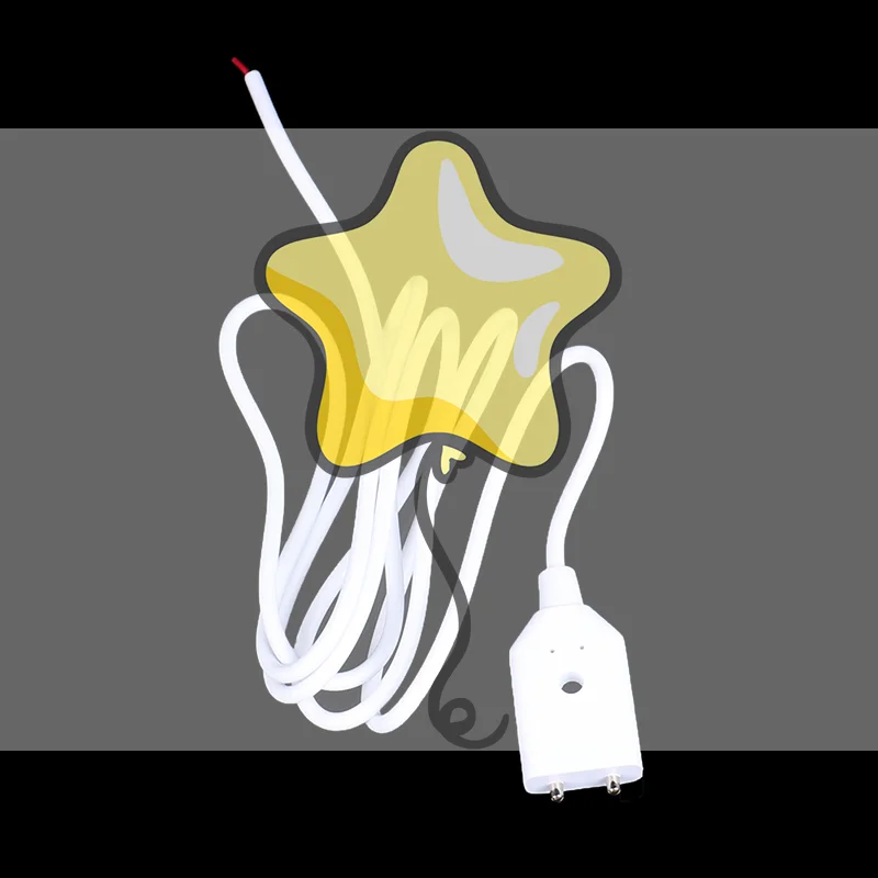 1 قطعة السلكية نوع تاتر كاشف إنذار تسرب المياه الاستشعار لا كابل مع اثنين من أقطاب معدنية للحمام المطبخ #1