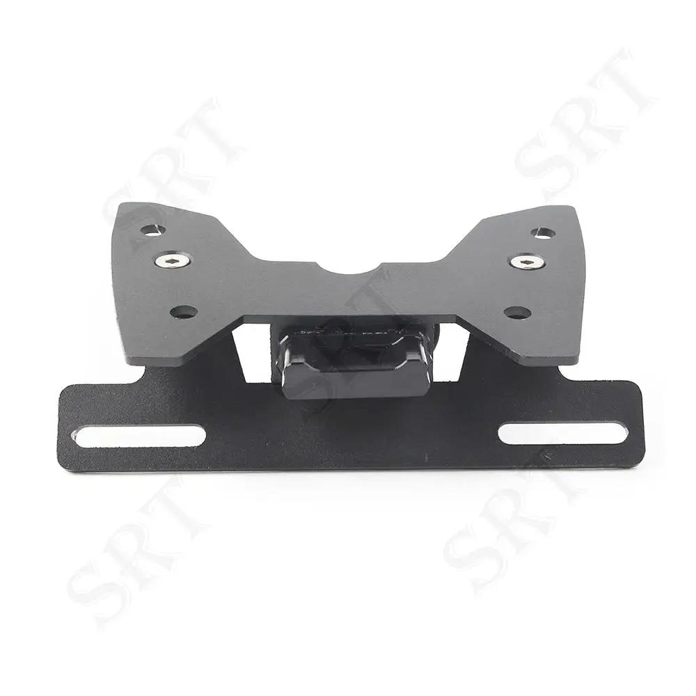 For Suzuki GSXR600 GSXR 750 Motorcycle Accessories LED Light License Plate Holder Tail Registration Plate Bracket K8 2008-2010