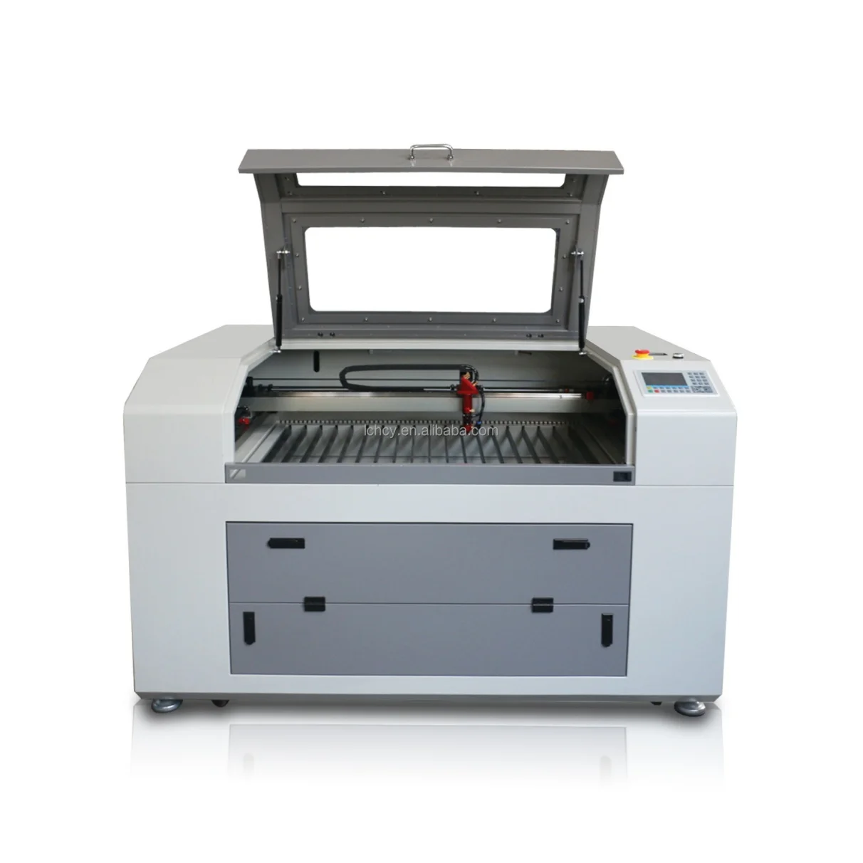 Manufacturer Direct Sales Ruida Wood Co2  Engraving Machine  Tube Portable Metal Co2  Cutting Machine Wood