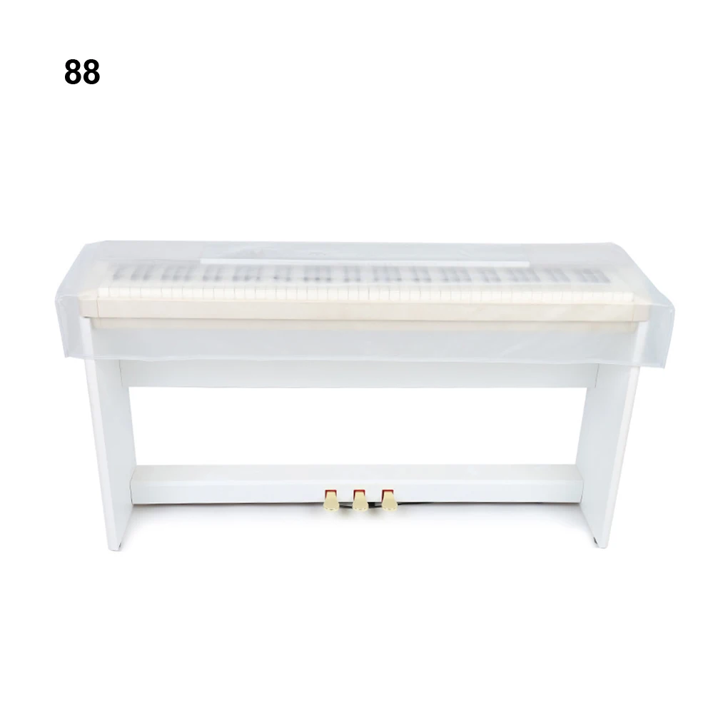 

Wide Application Dust Cover For 61 Keys Digital Piano Strong And Durable Convenient Storage