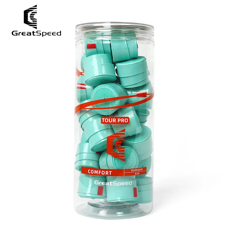 28 قطعة شريط قبضة المضرب، بولي يوريثان فائق اللصق، كبير الحجم لمضرب كرة الريشة للتنس، مجداف كرة البيسبول، مقبض رقيق ماص للعرق وسهل #5