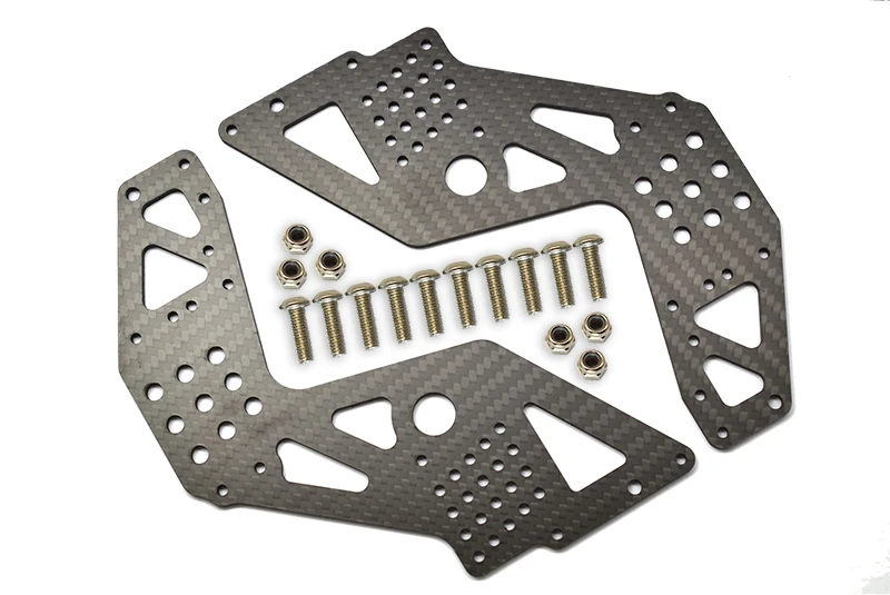 

GPM Carbon Fiber Front/Rear Chassis Side Panels For LOSI 1/8 LMT SOLID AXLE