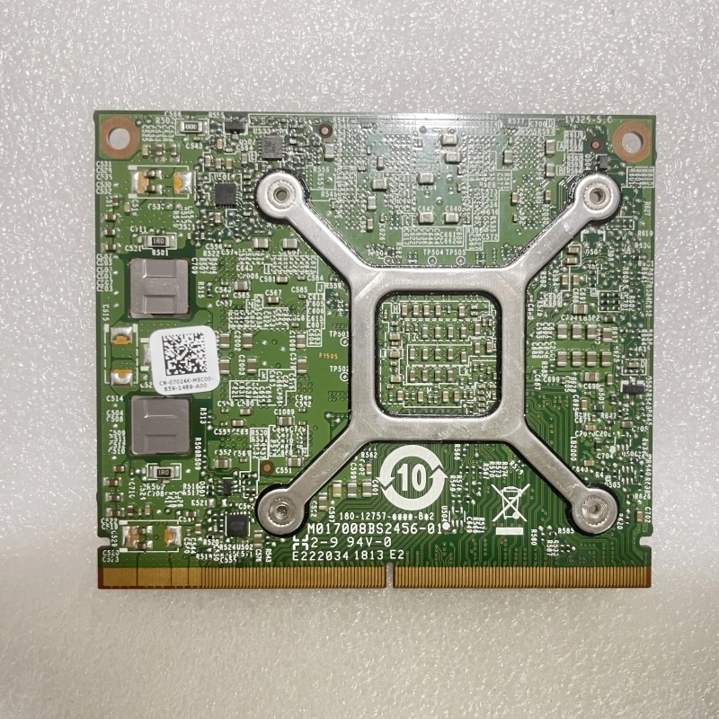 M2200M 4GB GDDR5 MXM 3.0 For M7510 M7520 ZBook15 G3 G4 Laptop Video Graphic Card N17P-Q3-A1 M2200