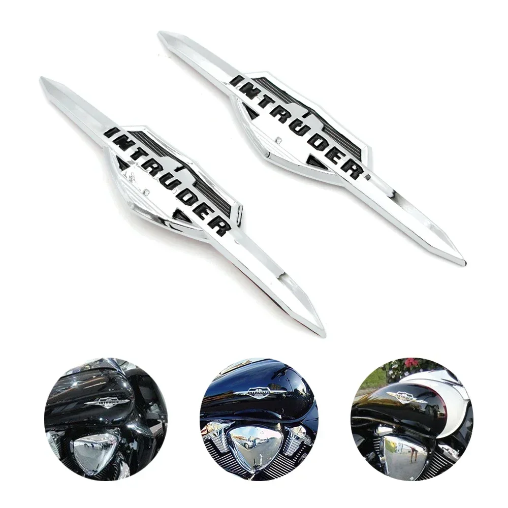 

Motorfiets Embleem Badge Decoratie Sticker Voor Suzuki Intruder Vl 400 800 1500 Lc1500 Volusia Brandstof Gastank Plastic Sticker