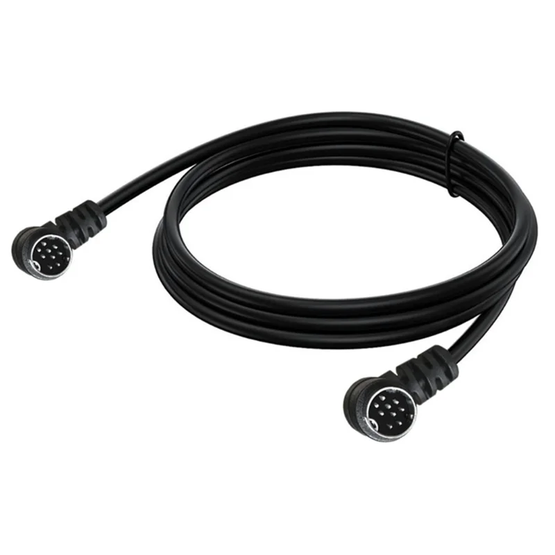 118.11in/19.69in/70.87in DIN 9Pin Male to Male/Female S Video Cable for Connecting Receiver Projector and Other Devices
