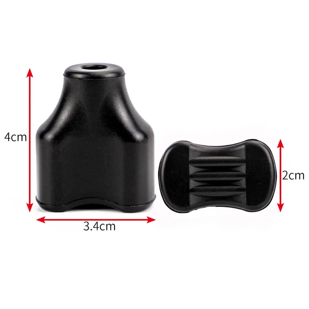 1 Piece String Glue Rubber 4*3.4*2cm Stop String Rubber Shock Absorber For7.6mm Stop String Rod Rubber Hunting Accessory