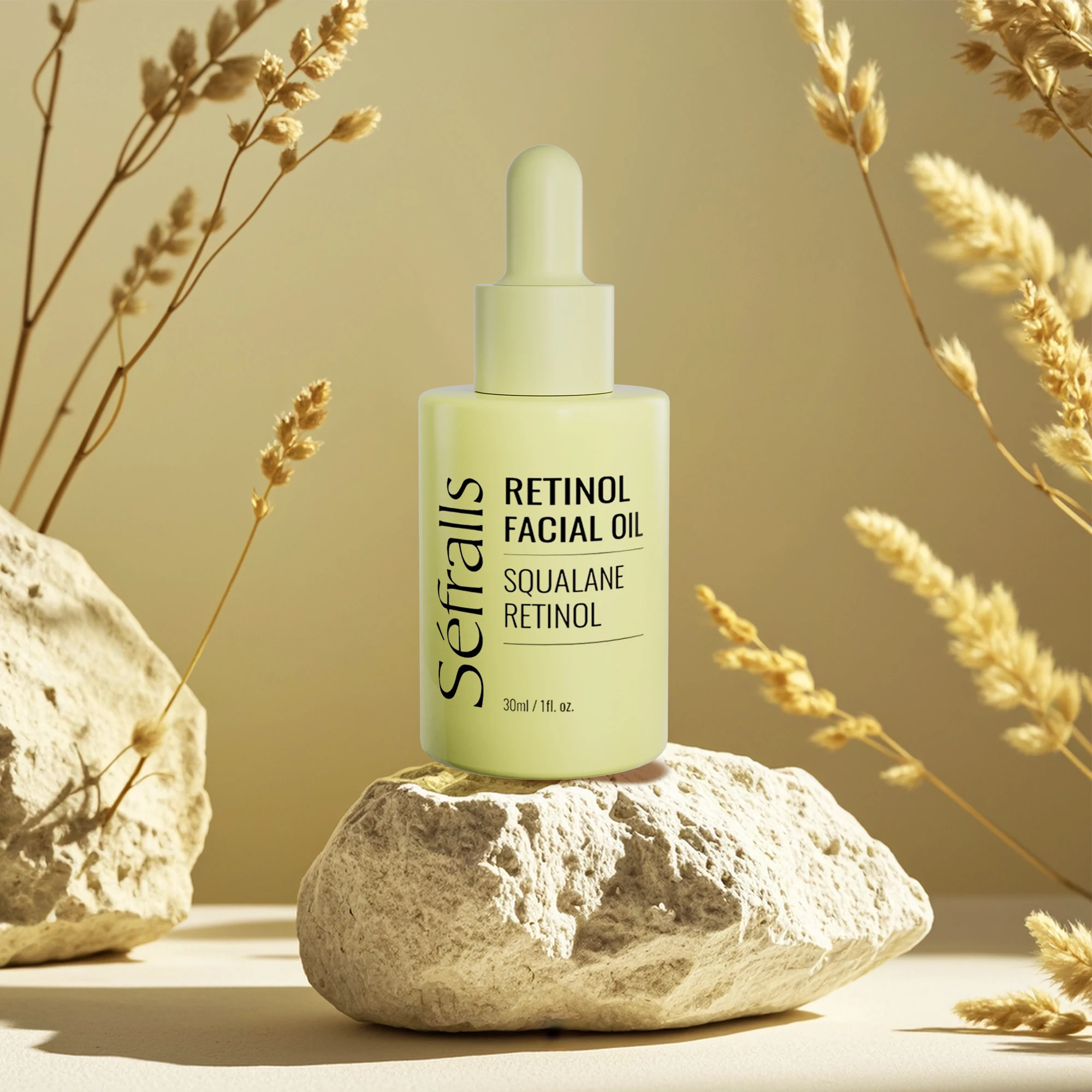 

Séfralls Retinol Facial Essence Oil 30ml soothing plant extract essence oil firming moisturizing balancing water oil facial