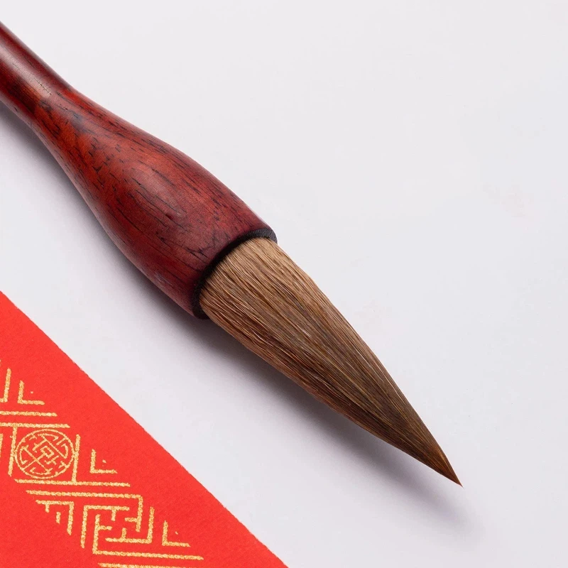 High End Mixed Hair Calligrpahy Writing Brush Set Regular Script Hopper-shaped Brush Spring Festival Couplet Writing Brush Pen