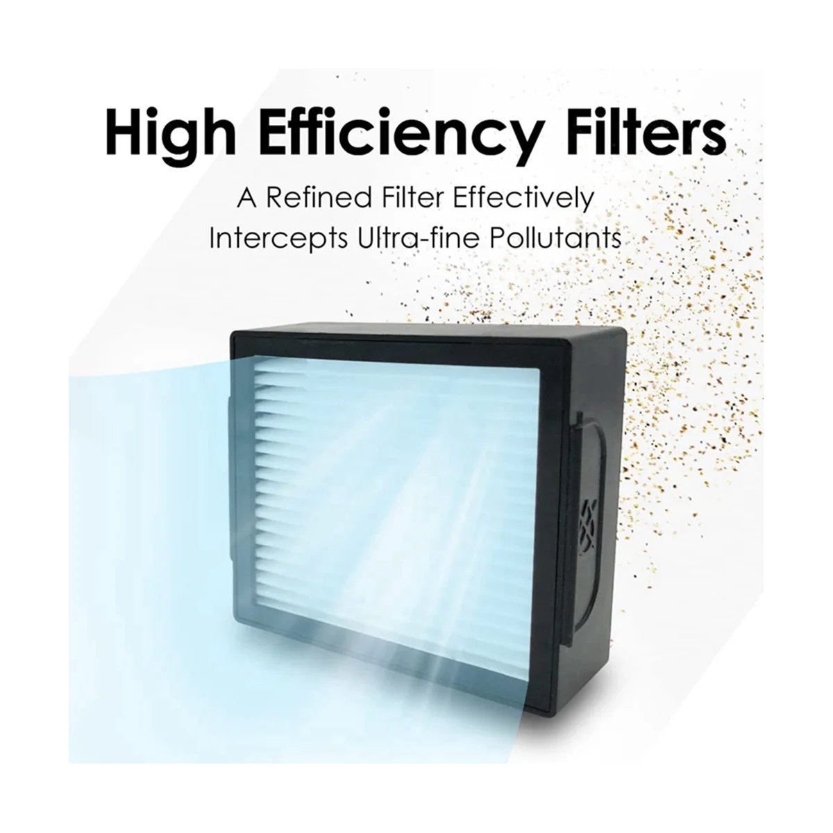 4PCS Hepa Filter Filter Replacement Filter for Combo J7+ Robotic Vacuum Parts