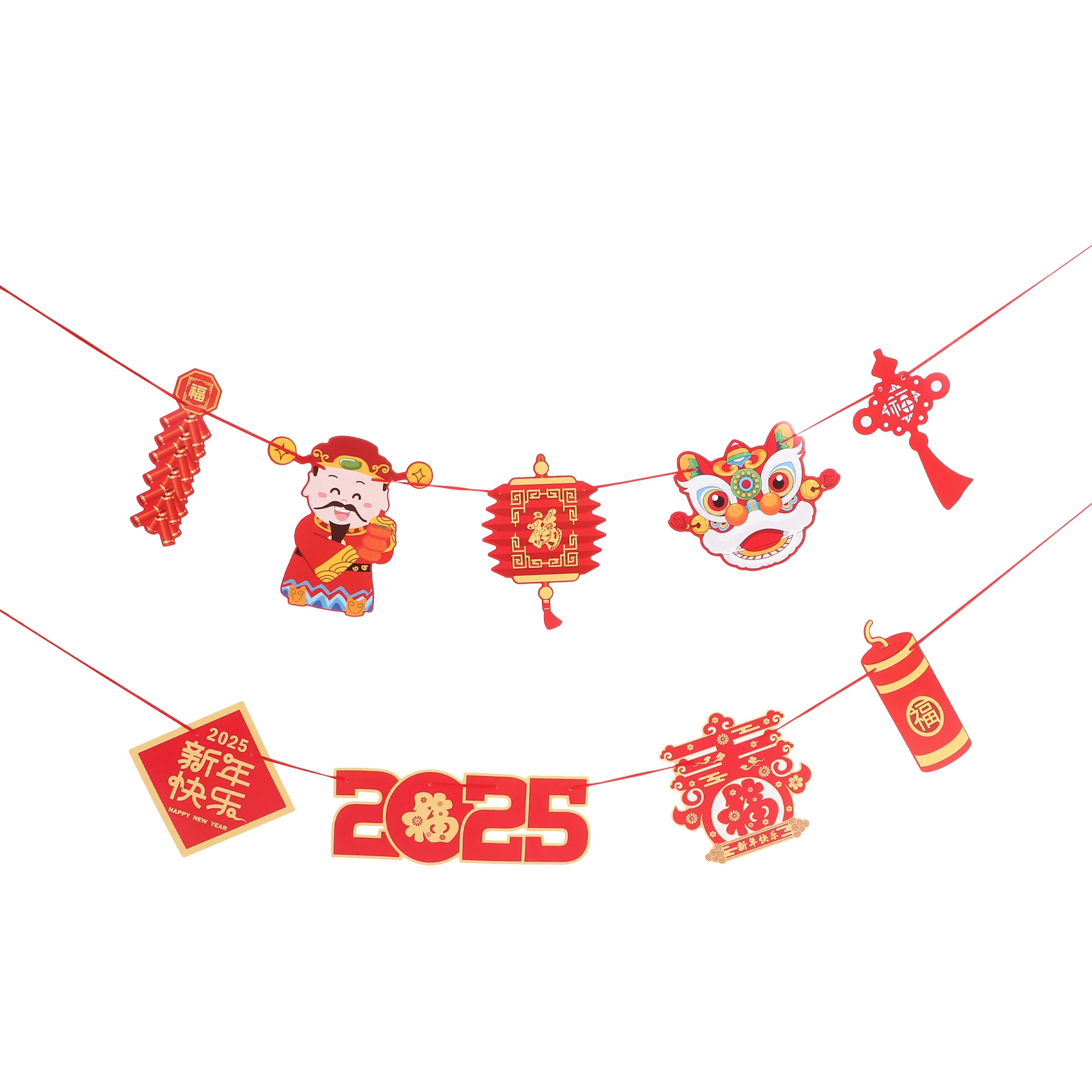

Festival New Year Decoration Banner Chinese Decorations for Home Mother Pennant