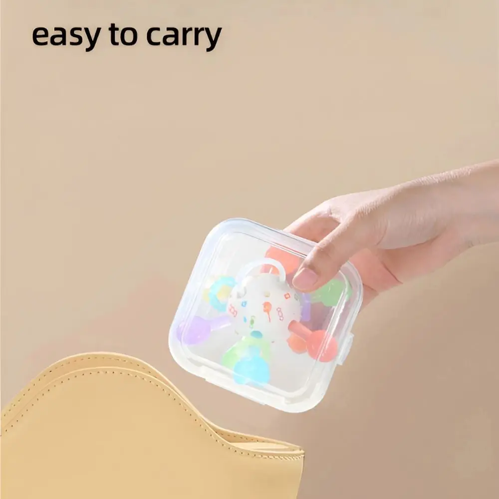 食品グレードのベビーガラガラおもちゃ カラフル BPAフリー 早期教育玩具 耐久性 簡単お手入れ 感覚的な噛むおもちゃ 握り取り活動