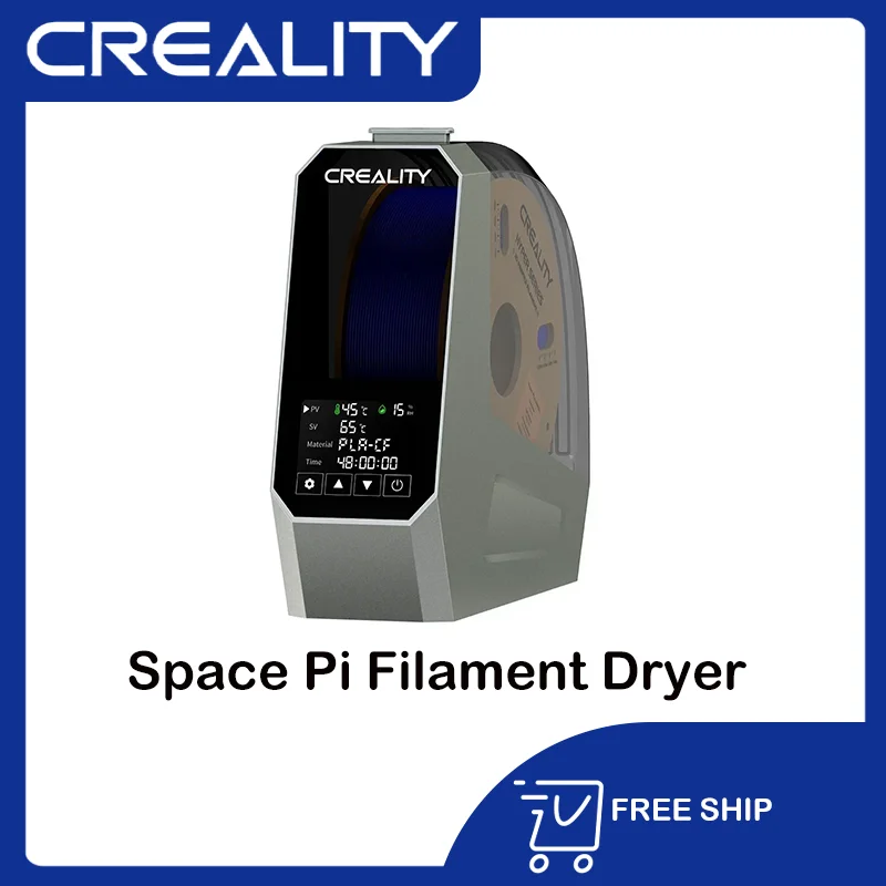 

Creality Space Pi Filament Dryer Box Keeping 1KG Filament humidity 360 Hot-air heating dryer box Adjustable Temperature 45℃-70℃
