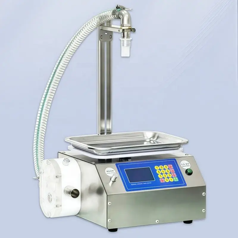 

A16 Weighing Filling Machine Automatic Filling Machine For Small Business With Oil Thick Paste Edible Oil Glue And Mucus