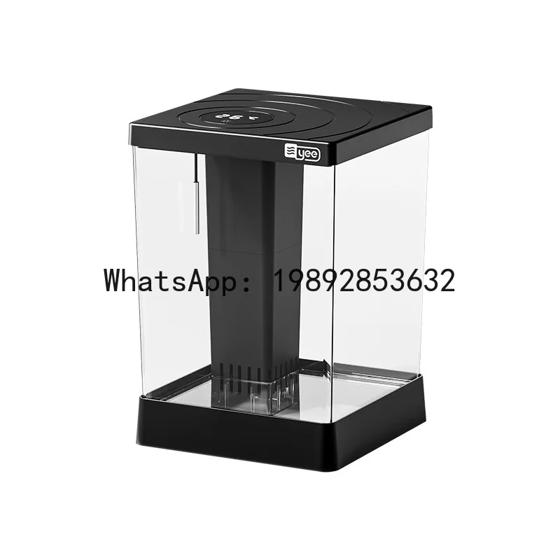 

PYJ Douyu special transparent acrylic water-free small desktop mini fish tank-5pcs
