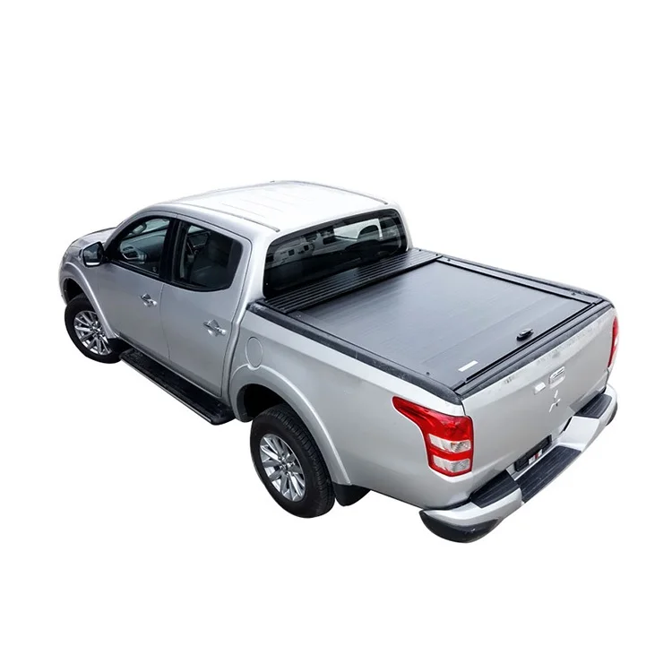 

Aluminum roller shutter rear tonneau cover hard lid for hilux vigo pick up truck trunk Accessories