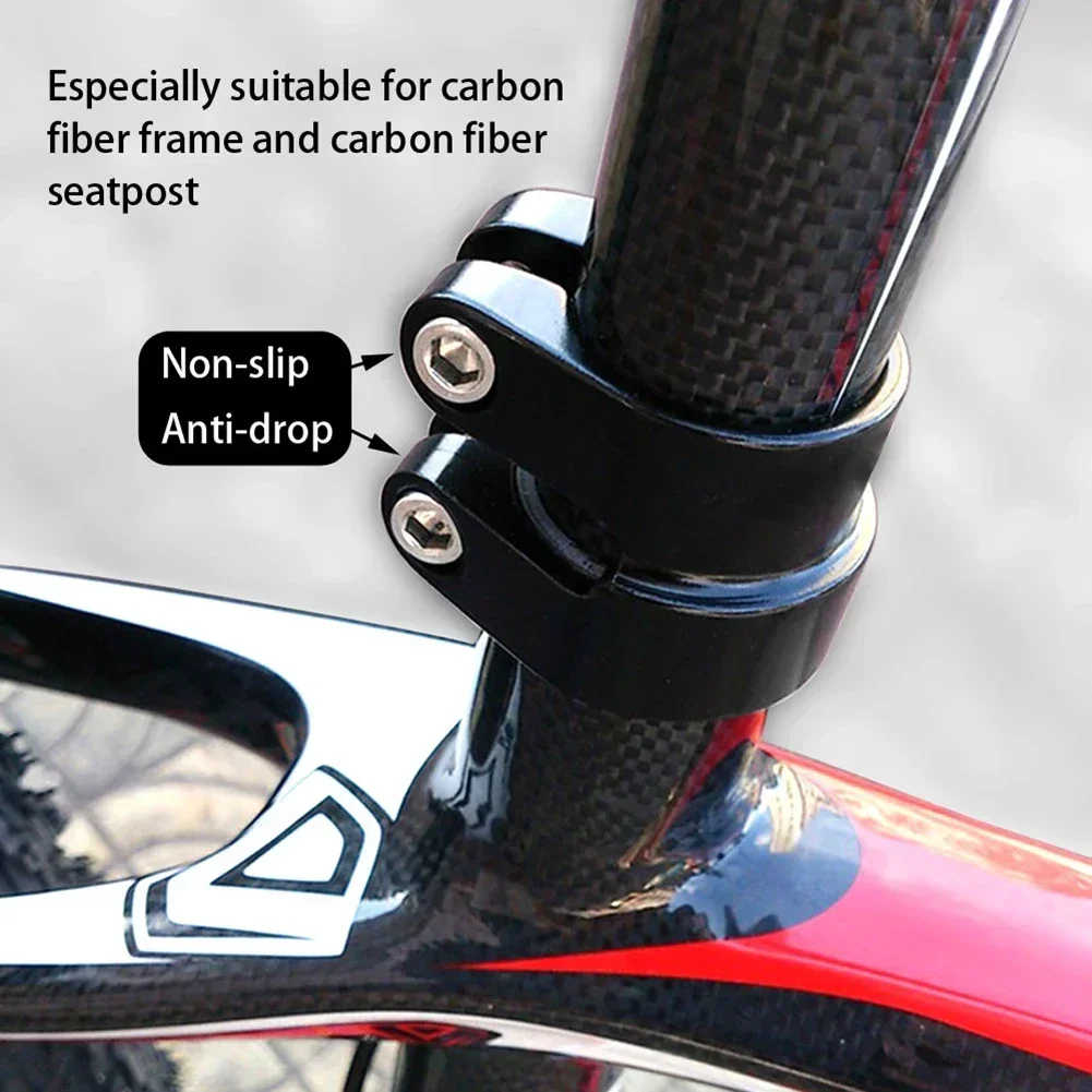 

Hot Sale Bike Seat Post Clamp 31.6mm/34.9mm Mountain Aluminum Alloy Ultralight Mountain Bicycle Seatpost Clamps Cycling Parts