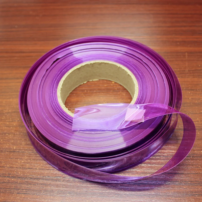 1m/lot Battery PVC heat shrink tube AAA/7 14500 18650 21700 Lithium battery shrink packaging film insulation tube
