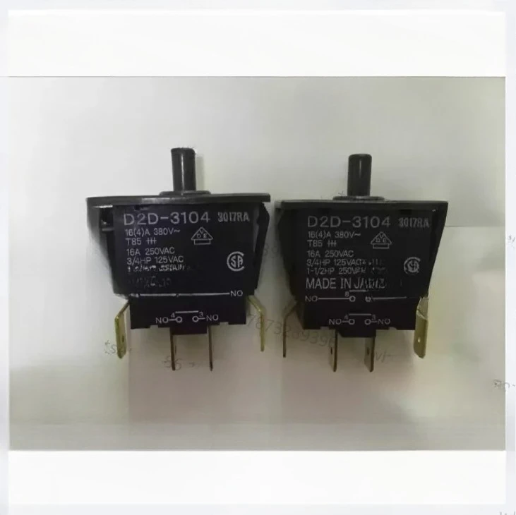 1 peça original D2D-3104 16a interruptor de porta interruptor de botão interruptor de botão