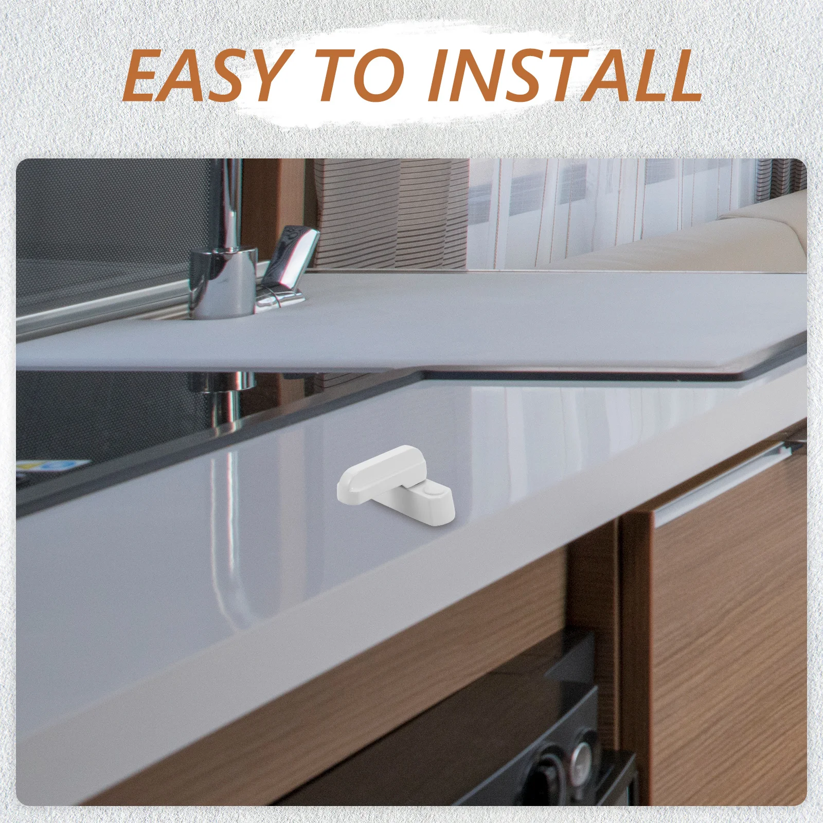 

Zinc Alloy T Type Lock Clip for Rv Folding Table and Cabinet Board Outdoor Table Rotary Lock Heavy Duty Trailer Motorhome