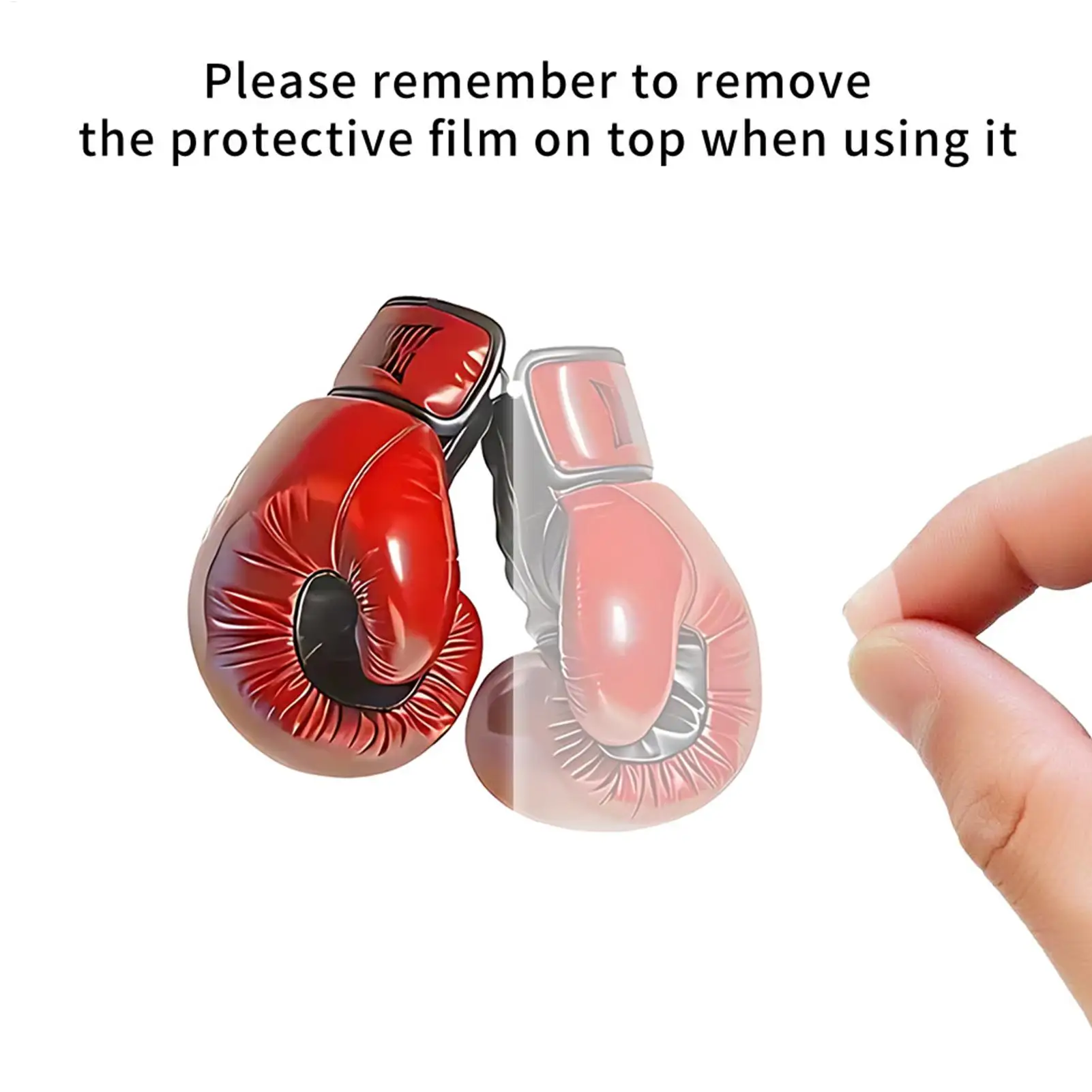 قفازات الملاكمة حلقات المفاتيح المفاتيح 2D شقة الاكريليك قبضة المفاتيح الرياضية المفاتيح اكسسوارات سيارة المفاتيح حلقة هدية