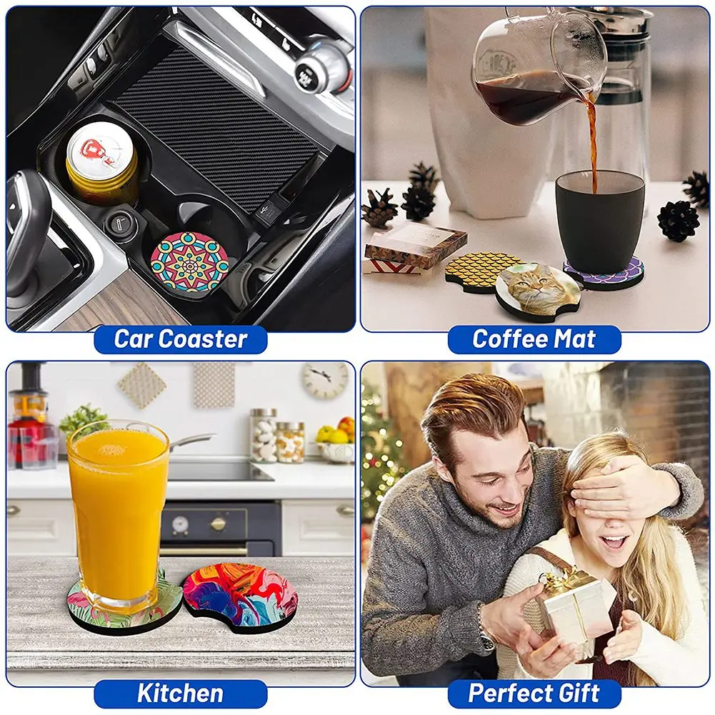 60 шт., автомобильные держатели для стаканов, для напитков