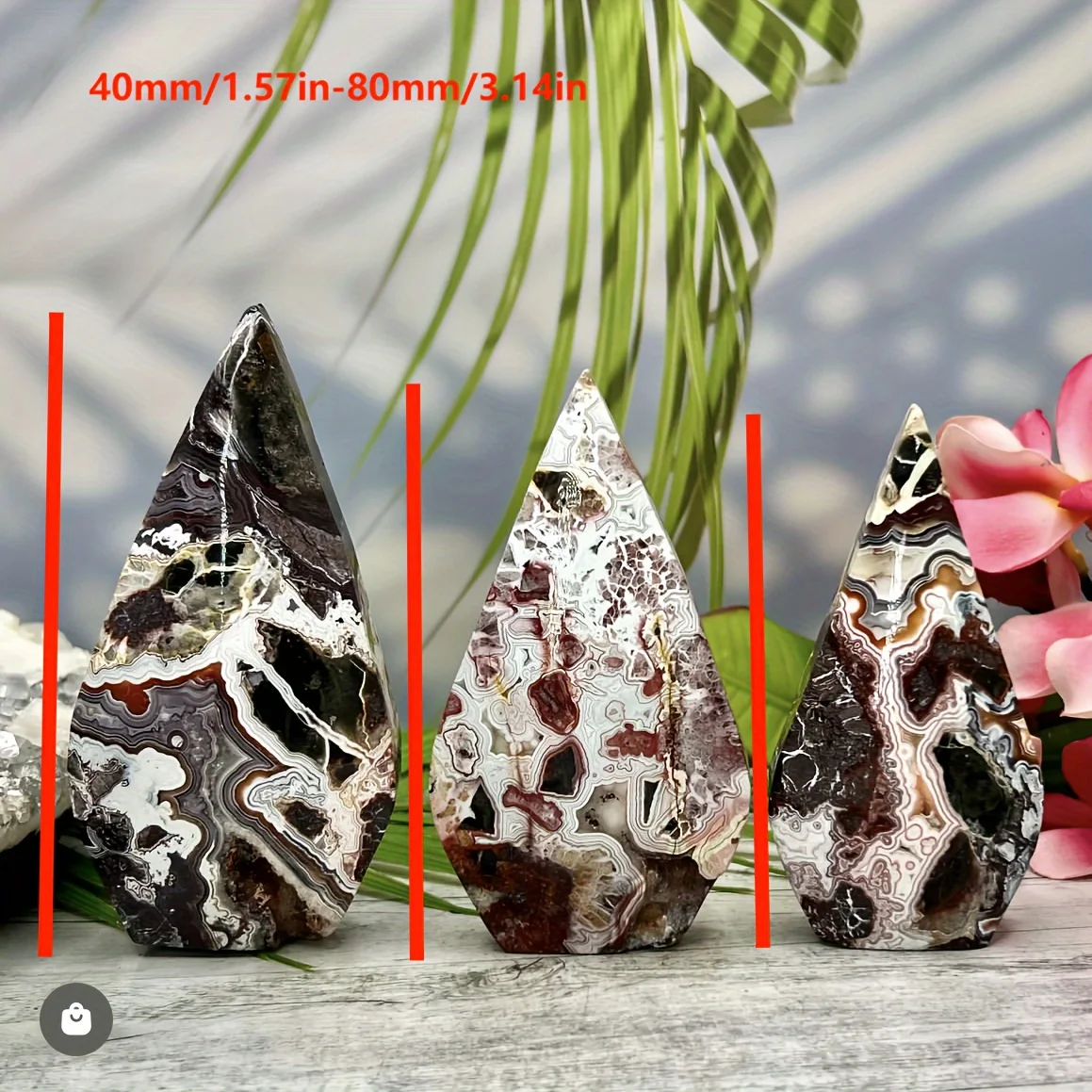 Natural Mexican Agate Ornament, Recent Crystal Decoration Gift For Parents, Natural Quartz Crystal, Holiday Party Table Decor