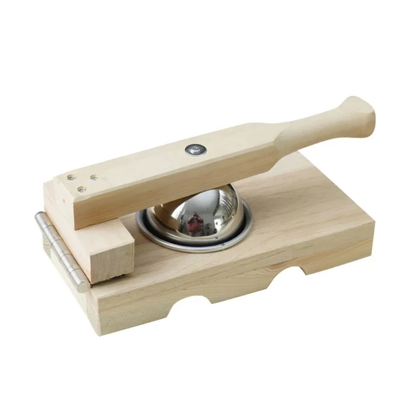 

Hot Durable Press Dumplings Skin Maker Presser Pressing Machine Tool Dough Manual Wrapper Kitchen Gadget Practical Accessory