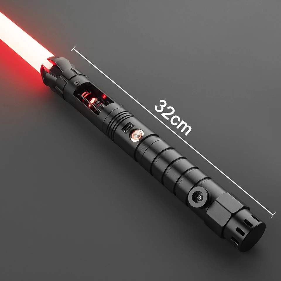 Crystal Lightsaber Xenopixel Light Saber Jedi Neopixel Metal Handle Laser Sword Cosplay Heavy Dueling Luminous Cosplay Toys