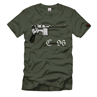 Mauser C96 Self Loading Gun Construction Gun Gun - T-Shirt #272