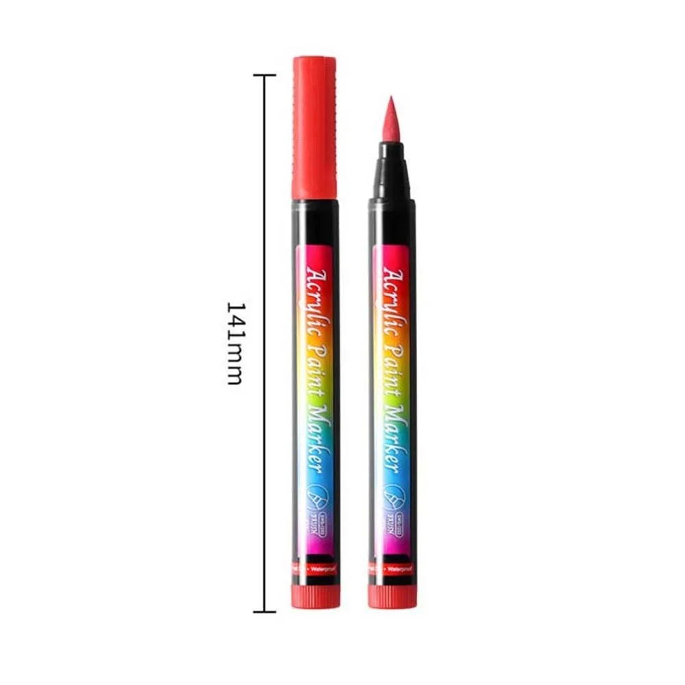 12 Farben/Set Nagel punkt Malerei Nagellack Zeichenstift DIY Nagel kunst schmücken Werkzeuge Nagel liner Pinsel Graffiti Nagel liner Pinsel