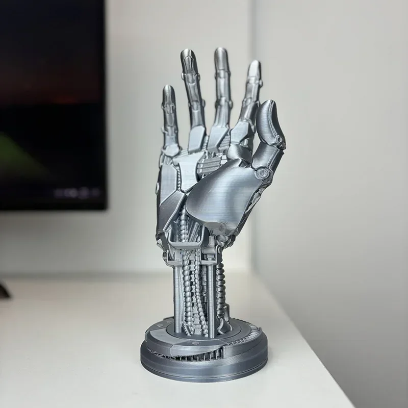 Robotic Hand Statue Game Controller Stand Support Holder For Ps5s Xboxs Series Creative Joystick Rack Decor Figurine Kid Gift