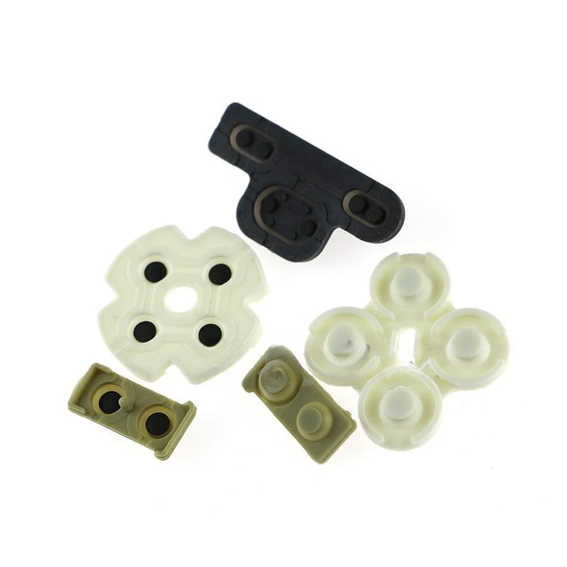Yuxi 1set für ps3 leitfähige klebe knöpfe ersatz controller silikon leitfähige gummi pad schlüssel polster knopf gummi matte