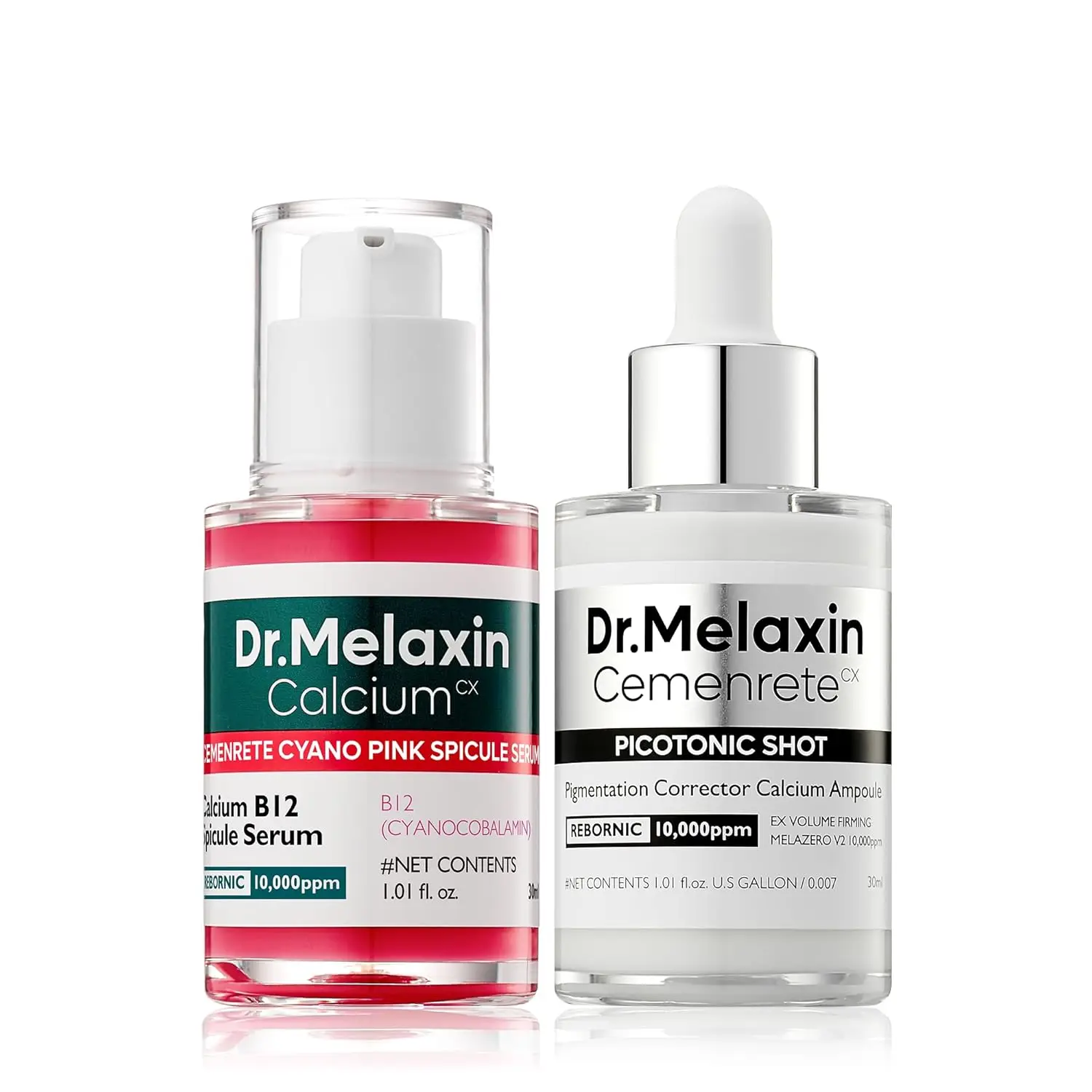 Dr.Melaxin Lumi firm & lift Duo | Suero facial coreano reafirmante de colágeno, que rellena, tensa y refina la piel, reparando la densidad cutánea.