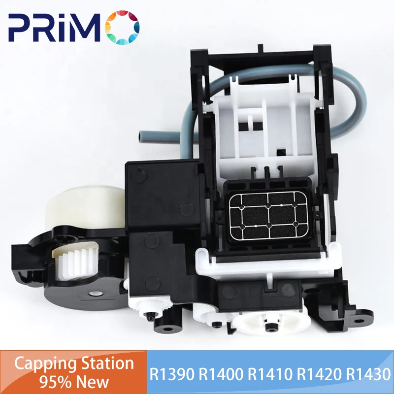 Ink Pump System Assembly Capping Station for Epson R1390 R1400 R1410 R1420 R1430 L1800 L1300 PX1001 PX1004 T1100 T1110 B1100